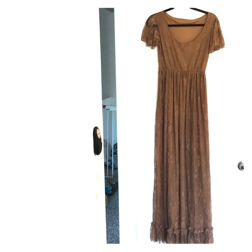 Brand new lace maternity dress!